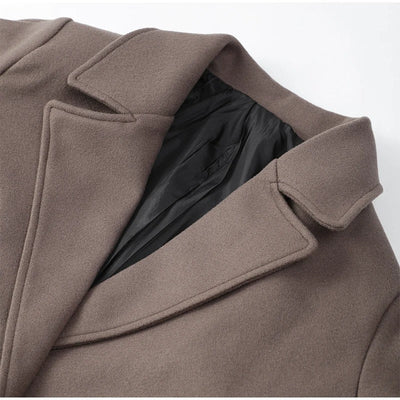 Tessa - Wool Coat With Lapels