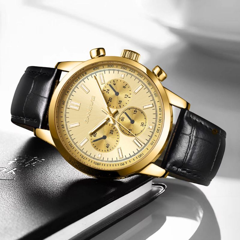 Casual Sporty Military-Style Watch