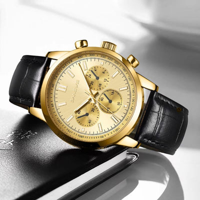 Casual Sporty Military-Style Watch
