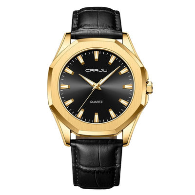 Quartz Watch in a Minimalist Casual Style