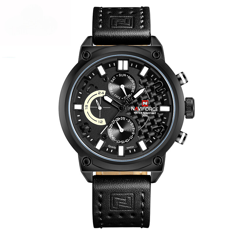 Quartz Watch With Date Display