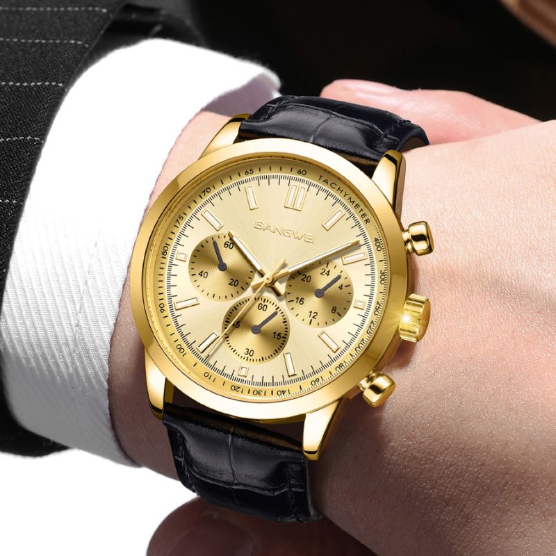 Casual Sporty Military-Style Watch