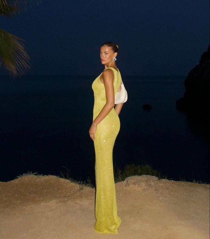 Mira | Sequin Sculpt Maxi Dress