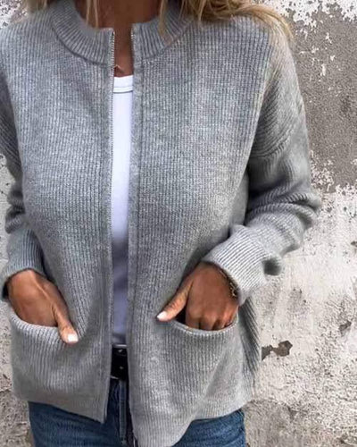 Noelle™ - Knitted Cotton Cardigan