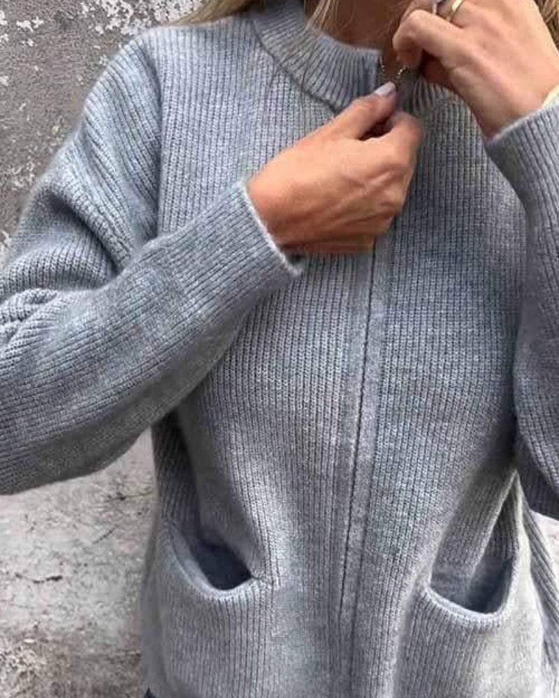 Noelle™ - Knitted Cotton Cardigan