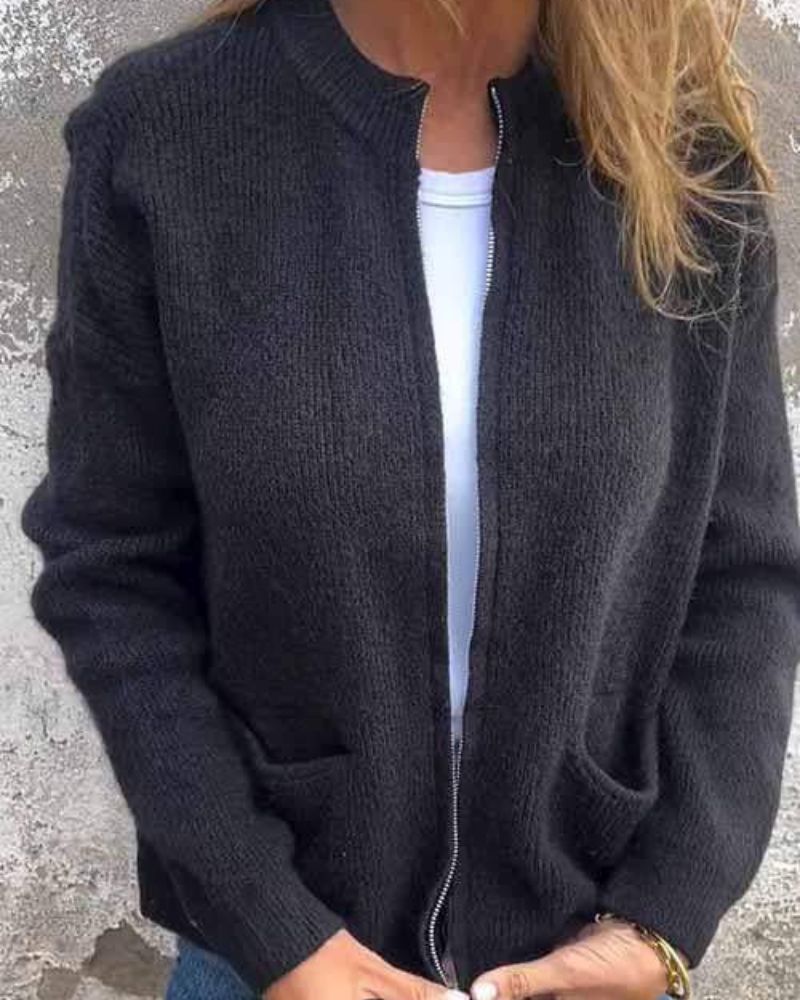 Noelle™ - Knitted Cotton Cardigan
