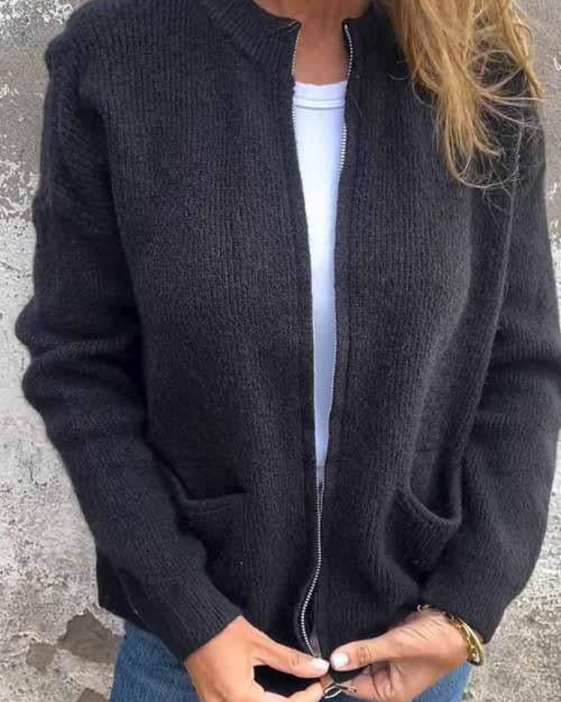 Noelle™ - Knitted Cotton Cardigan