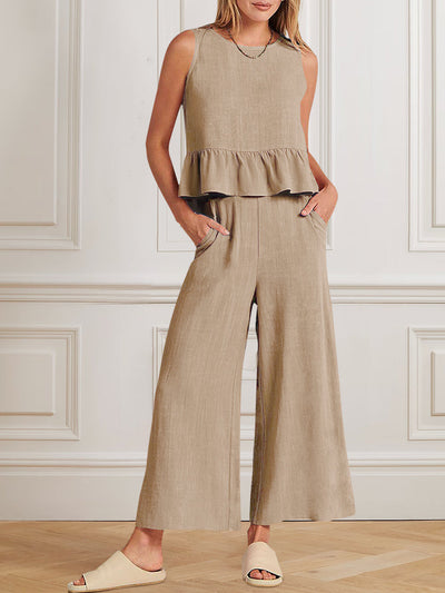 Chic Ruffled Set
