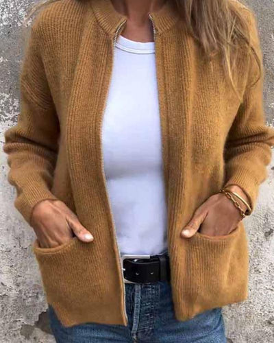 Noelle™ - Knitted Cotton Cardigan