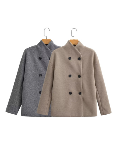 Gina - Oversized Wool Coat