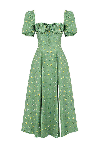 Ailene™ - Bloom Puff Sleeve Dress