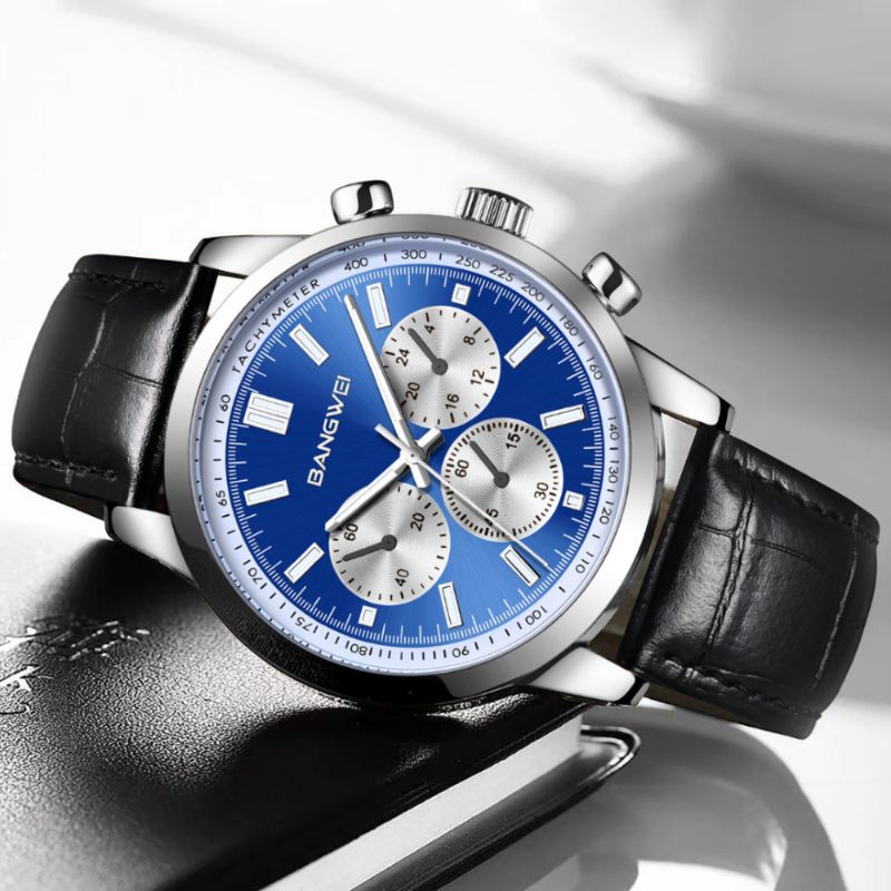 Casual Sporty Military-Style Watch