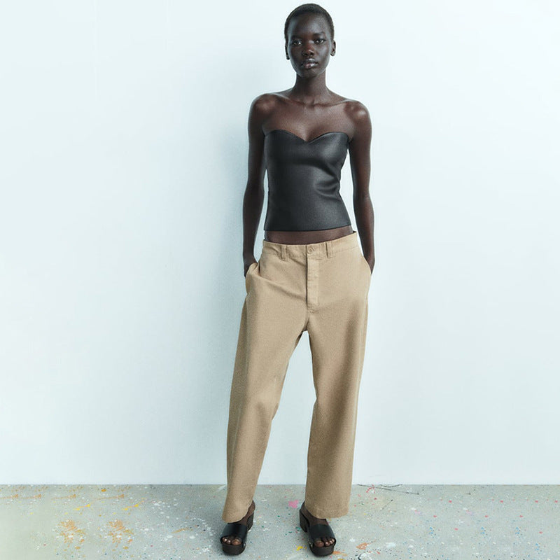 Dahlia | Strapless Shine Top
