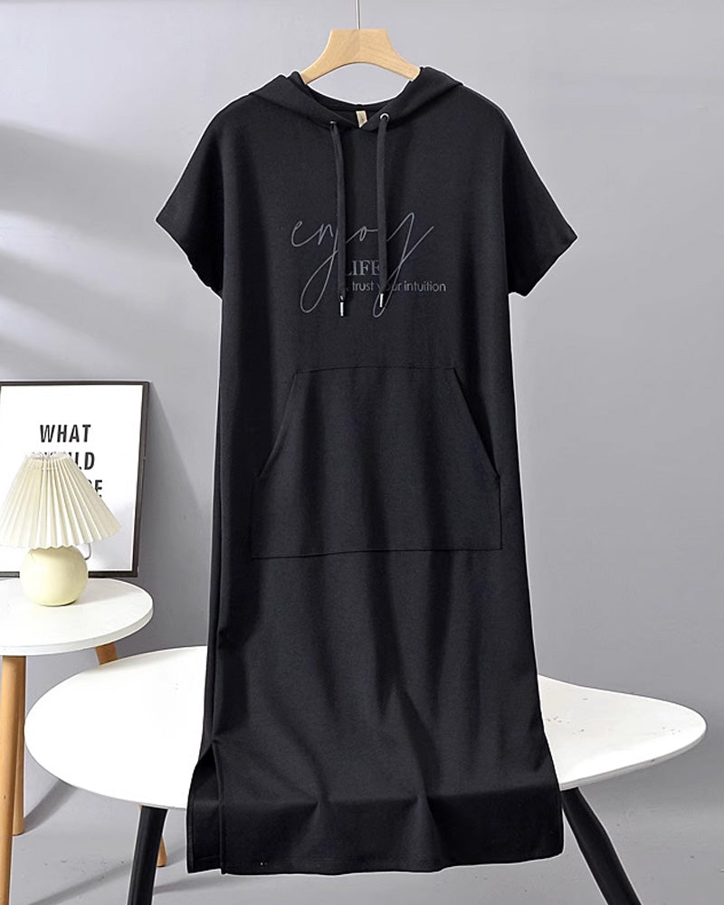 Saskia™ - Casual Hoodie Dress