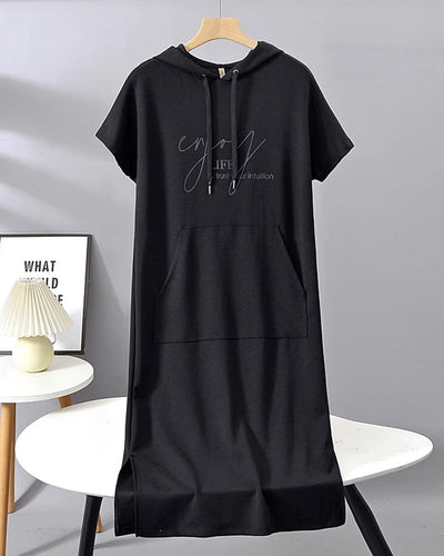 Saskia™ - Casual Hoodie Dress