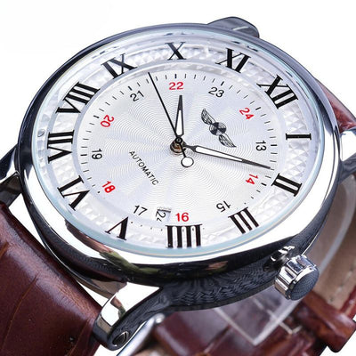 Luxurious Automatic Leather Watch