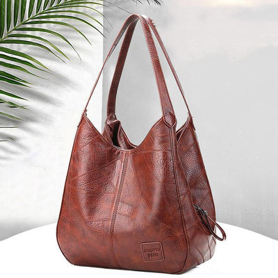Alice - Vintage Faux Leather Bag