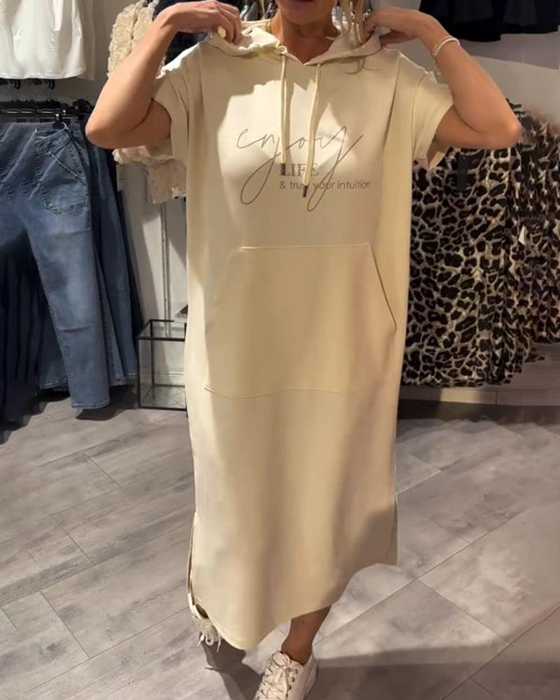 Saskia™ - Casual Hoodie Dress
