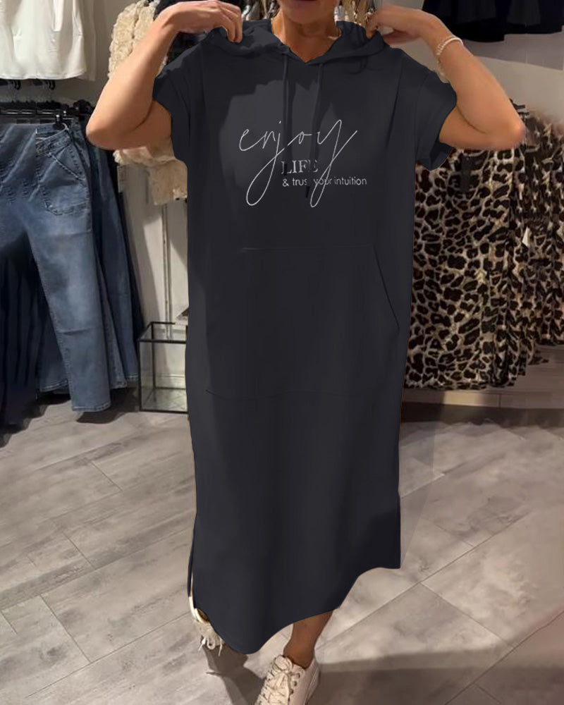 Saskia™ - Casual Hoodie Dress