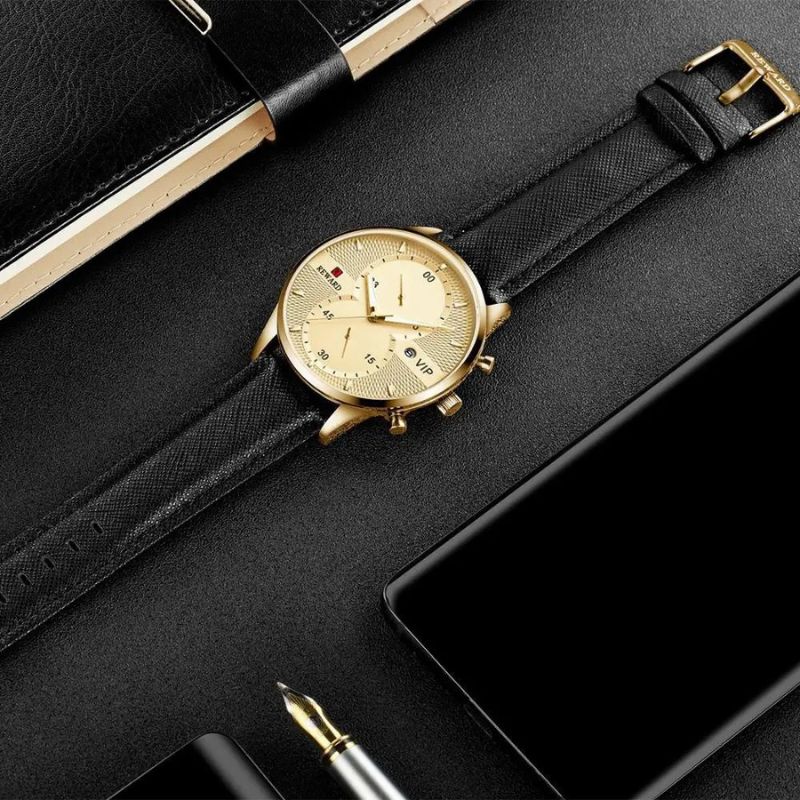 Luxurious Quartz Chronograph Watch