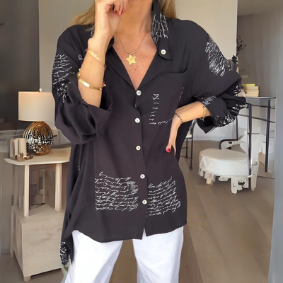 Nadia | Artistic Button-up Shirt