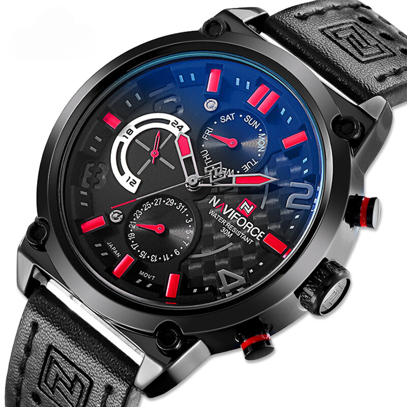Quartz Watch With Date Display