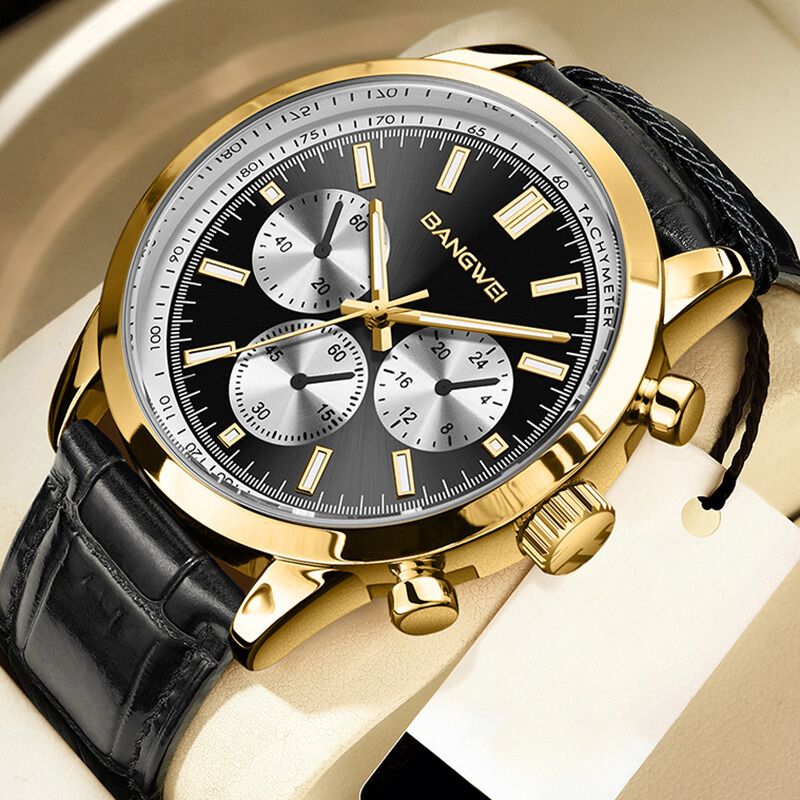 Casual Sporty Military-Style Watch