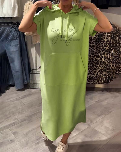 Saskia™ - Casual Hoodie Dress