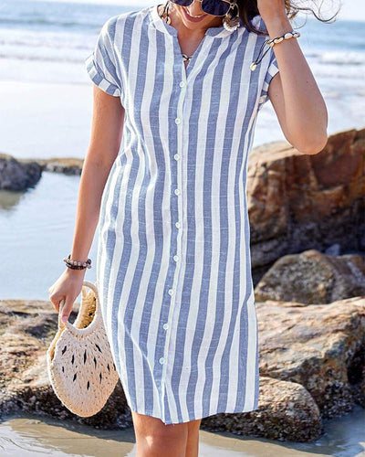 Martine - Elegant striped blouse