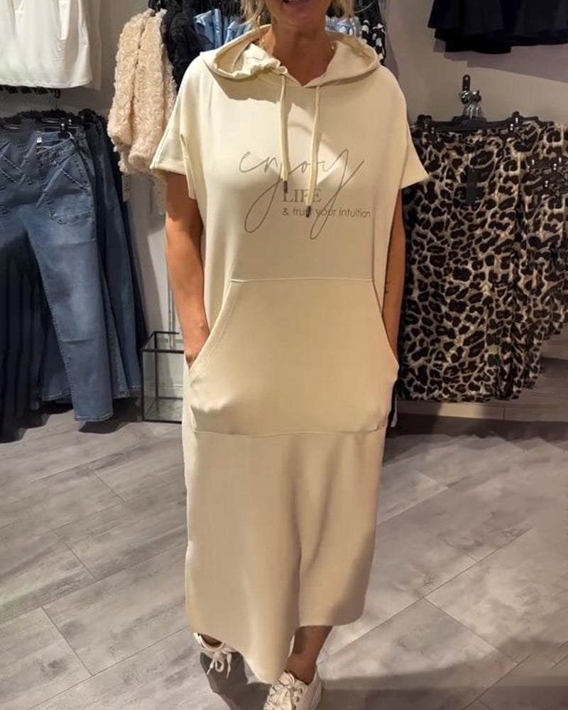 Saskia™ - Casual Hoodie Dress