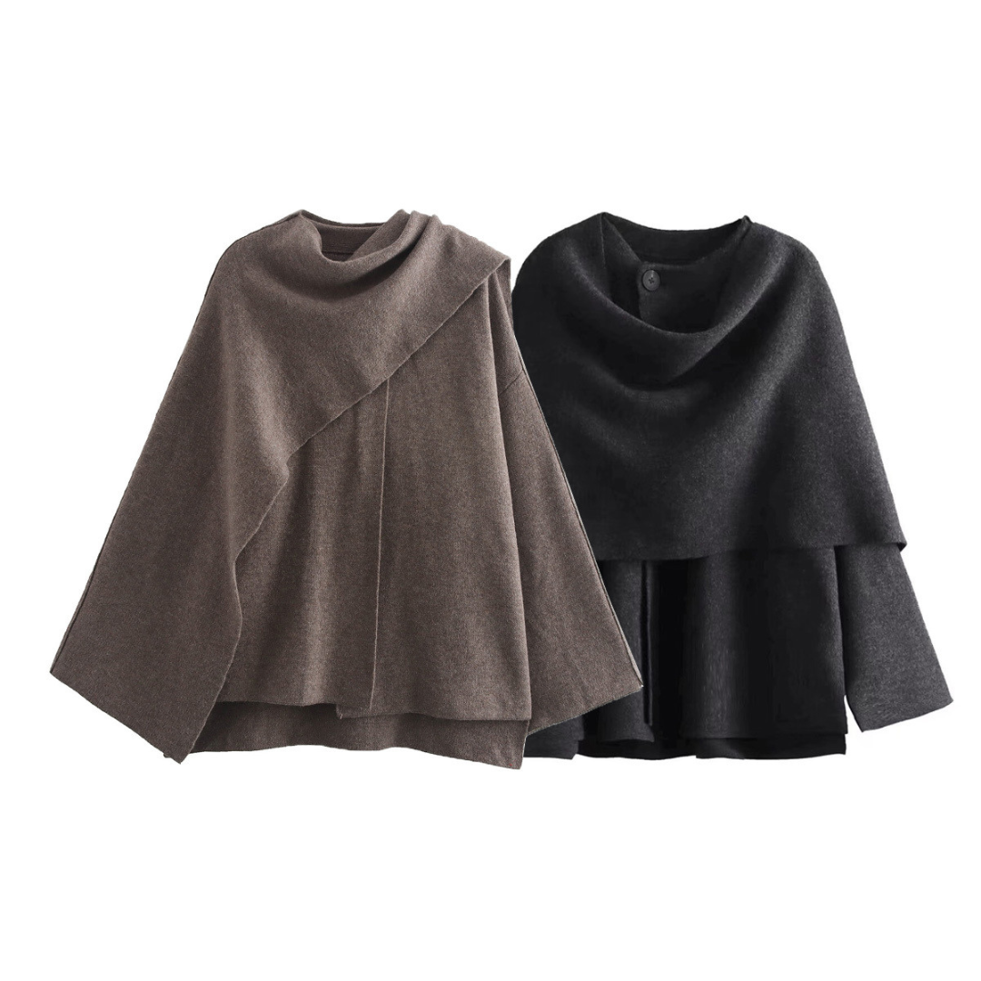 Elif - Viral Cape Coat (New Colors!)