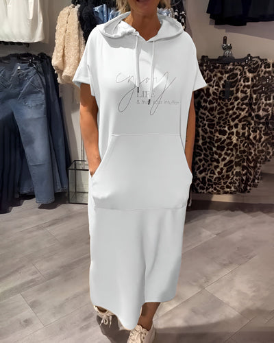 Saskia™ - Casual Hoodie Dress
