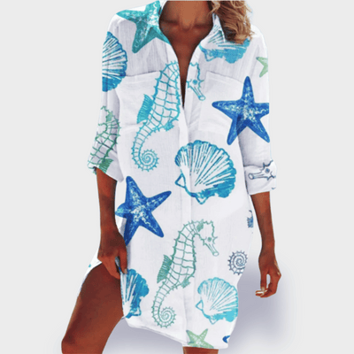 Brigitte | Vibrant Summer Dress for Everyday Ease