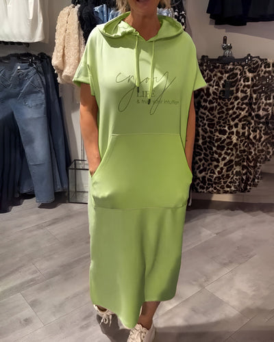 Saskia™ - Casual Hoodie Dress
