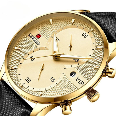 Luxurious Quartz Chronograph Watch