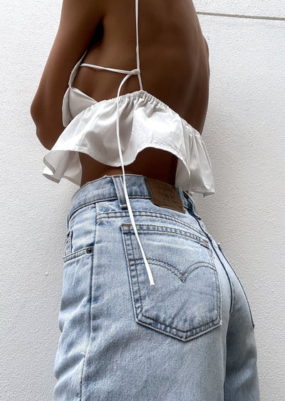 Amarah | Refined Floral Cropped Top