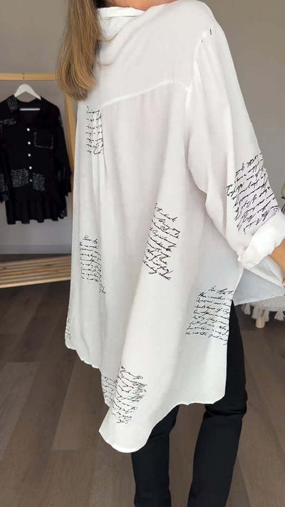 Nadia | Artistic Button-up Shirt