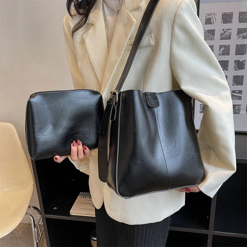 Lea - Retro Carrier Bag Set