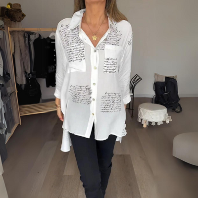 Nadia | Artistic Button-up Shirt