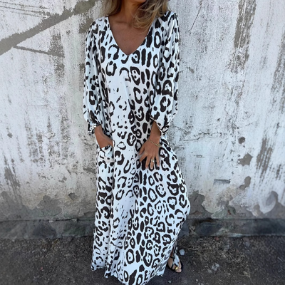 Denise | Bold Leopard Dress for Everyday Chic