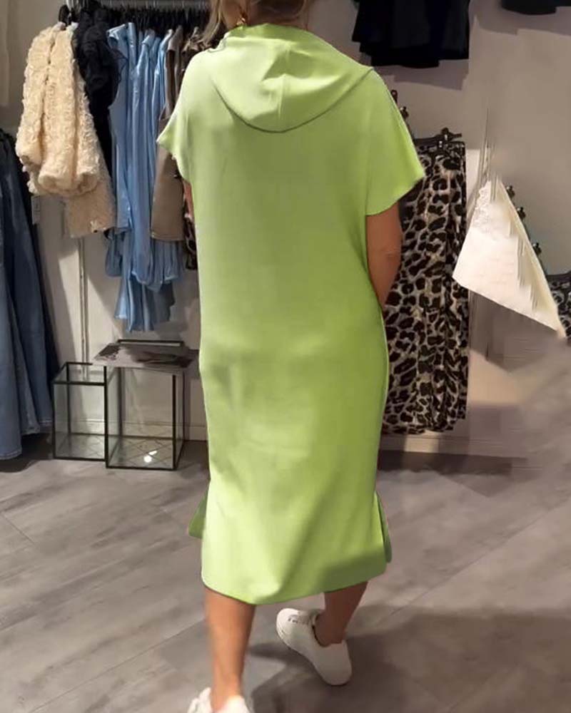 Saskia™ - Casual Hoodie Dress