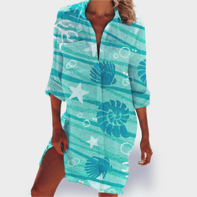Brigitte | Vibrant Summer Dress for Everyday Ease