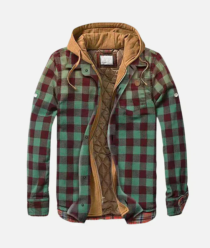 Alain – Patchwork Check Jacket