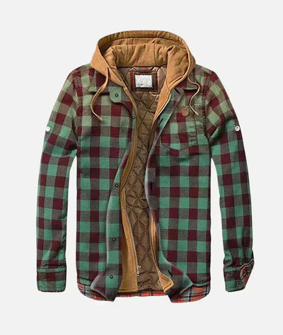 Alain – Patchwork Check Jacket