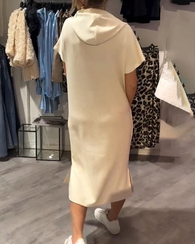 Saskia™ - Casual Hoodie Dress