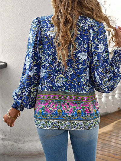 Maya | Summer Floral Blouse