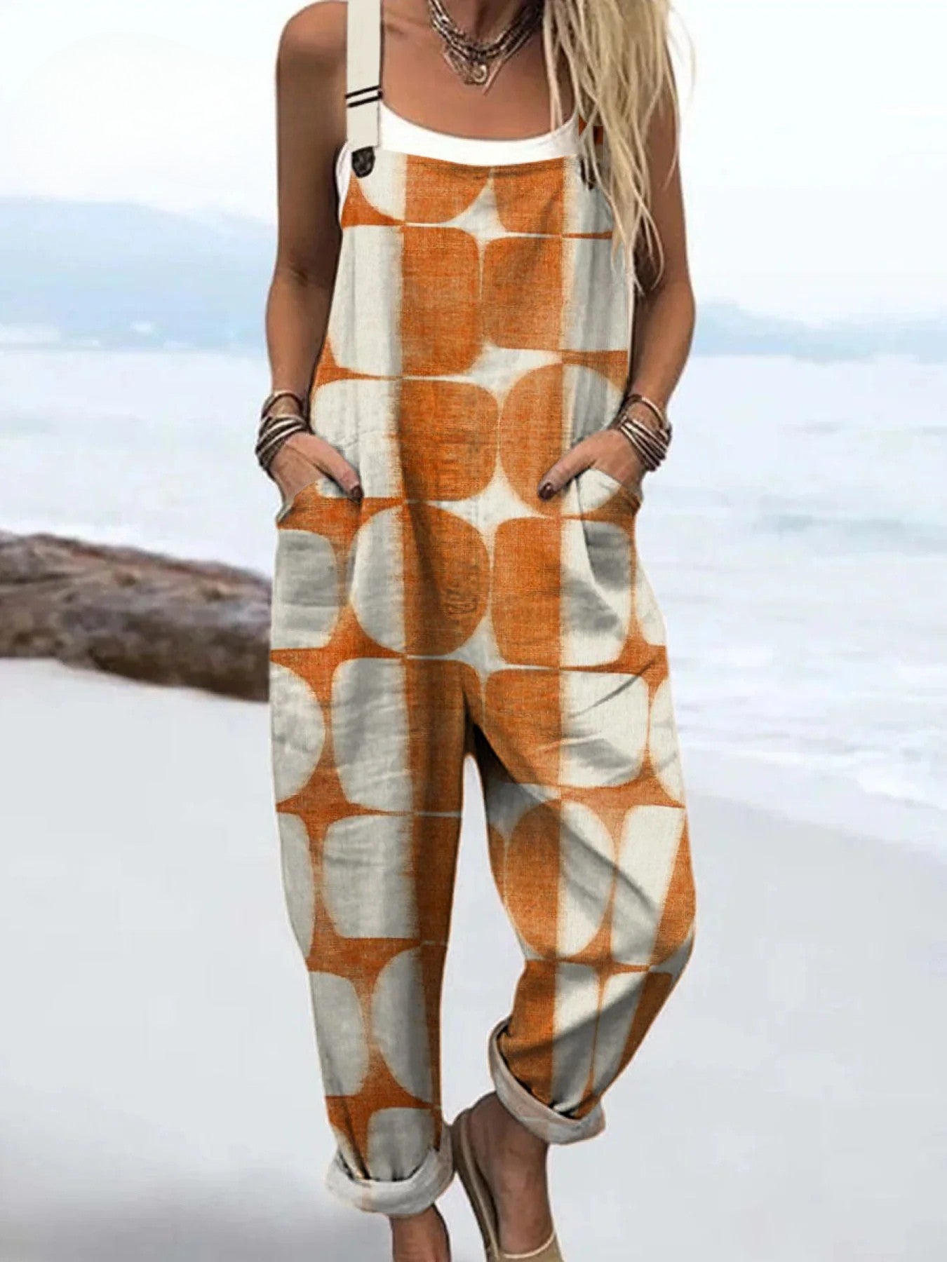 Ronja – Retro Rust Dungarees