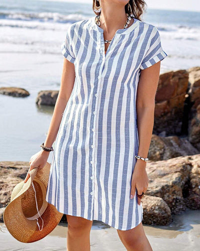 Martine - Elegant striped blouse
