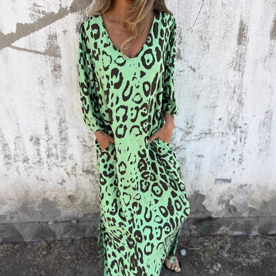 Denise | Bold Leopard Dress for Everyday Chic