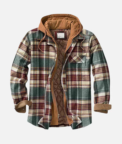 Alain – Patchwork Check Jacket
